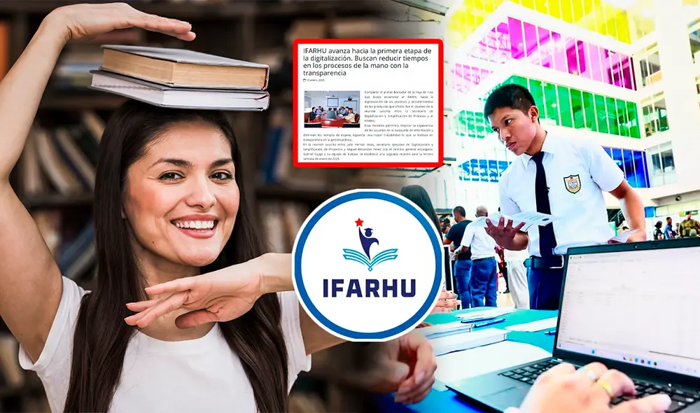 El Ifarhu planea digitalizar sus procesos. Foto: composición LR/Freepik/Ifarhu