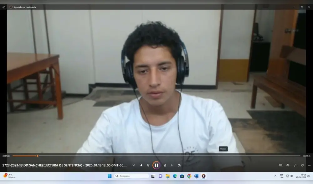 Los jueces aprobaron la conclusión anticipada del proceso, fijando además una reparación civil de 12,500 soles. Fuente: Difusión. Los jueces aprobaron la conclusión anticipada del proceso, fijando además una reparación civil de 12,500 soles. Fuente: Difusión.