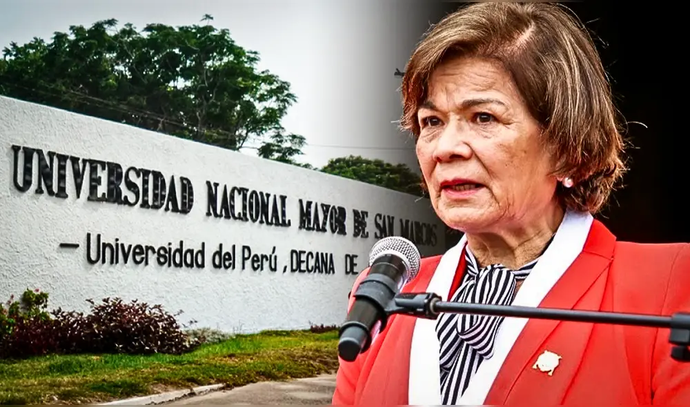 Sanmarquinos denuncian destitución arbitraria del decano Alfonso Romero por la rectora Jeri Ramón.| Composición LR. Sanmarquinos denuncian destitución arbitraria del decano Alfonso Romero por la rectora Jeri Ramón.| Composición LR.