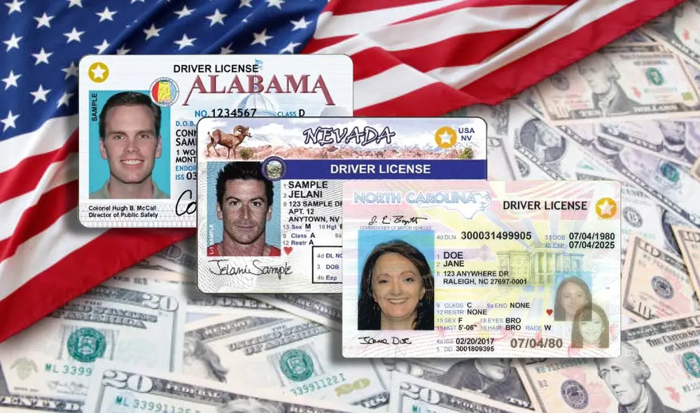 Descubre qué estados otorgan la Real ID gratis en 2025 y obtén tu documento en Estados Unidos. Foto: Composición LR Descubre qué estados otorgan la Real ID gratis en 2025 y obtén tu documento en Estados Unidos. Foto: Composición LR