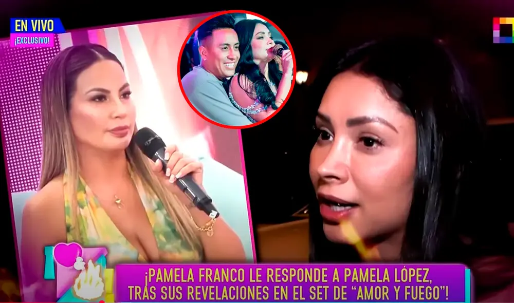 Pamela Franco es una de las cantantes de cumbia que esta de moda en Perú. Foto: Composición LR/Willax.