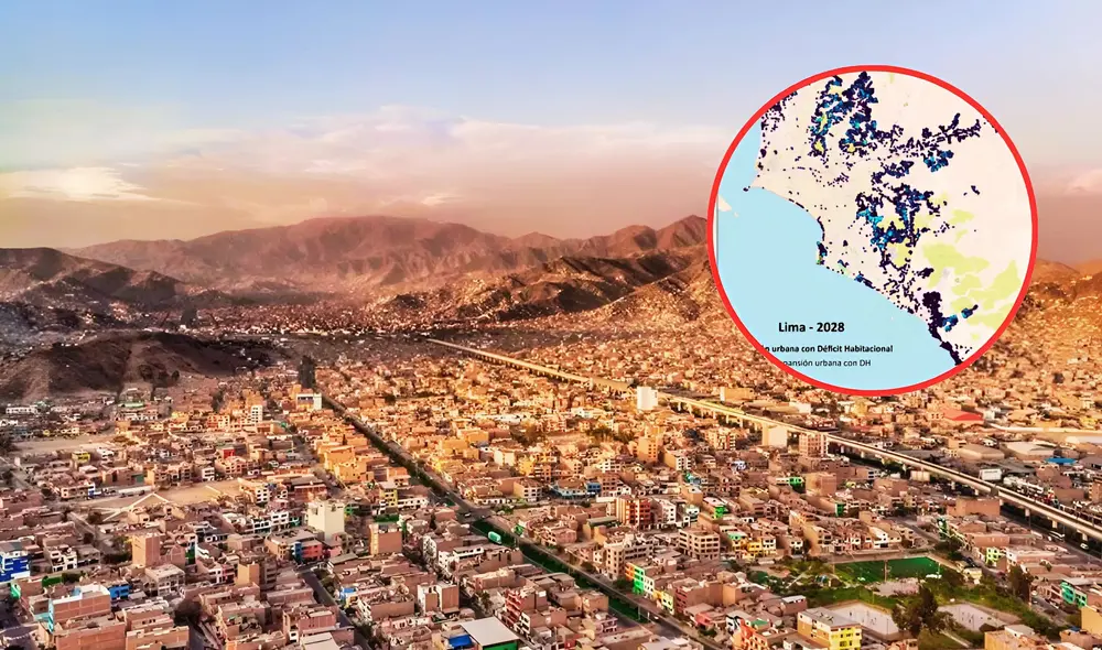 El incremento de asentamientos humanos sería uno de los factores. Foto: composición LR / Ministerio de Vivienda El incremento de asentamientos humanos sería uno de los factores. Foto: composición LR / Ministerio de Vivienda