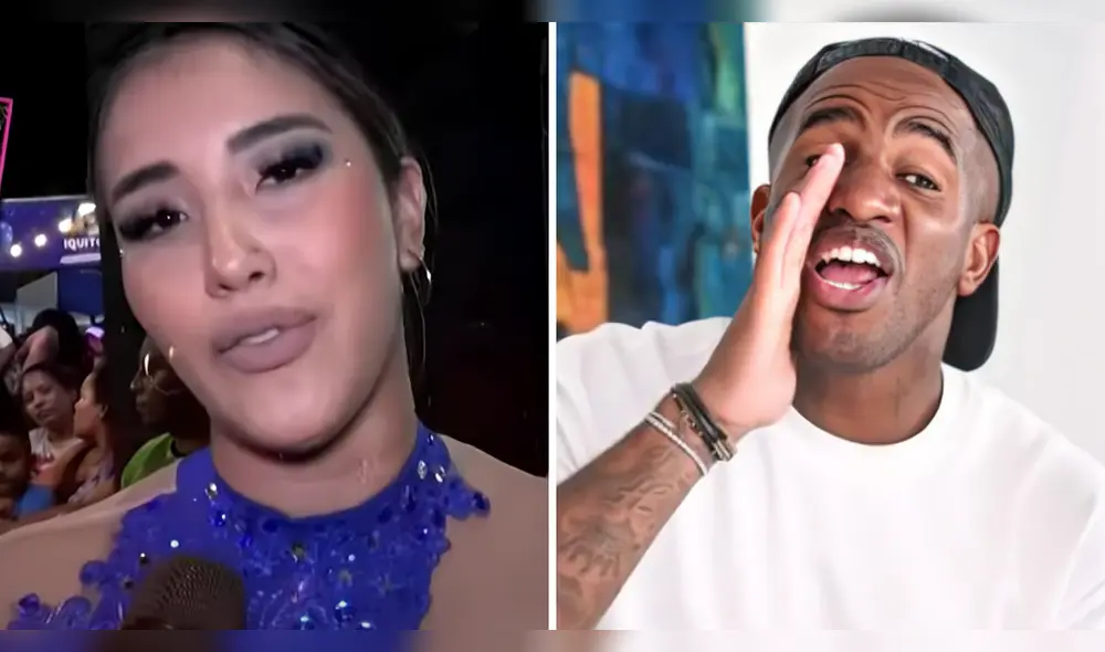 Xiomy Kanashiro negó haber pasado Año Nuevo con Jefferson Farfán. Foto: Composición LR/Willax/Difusión