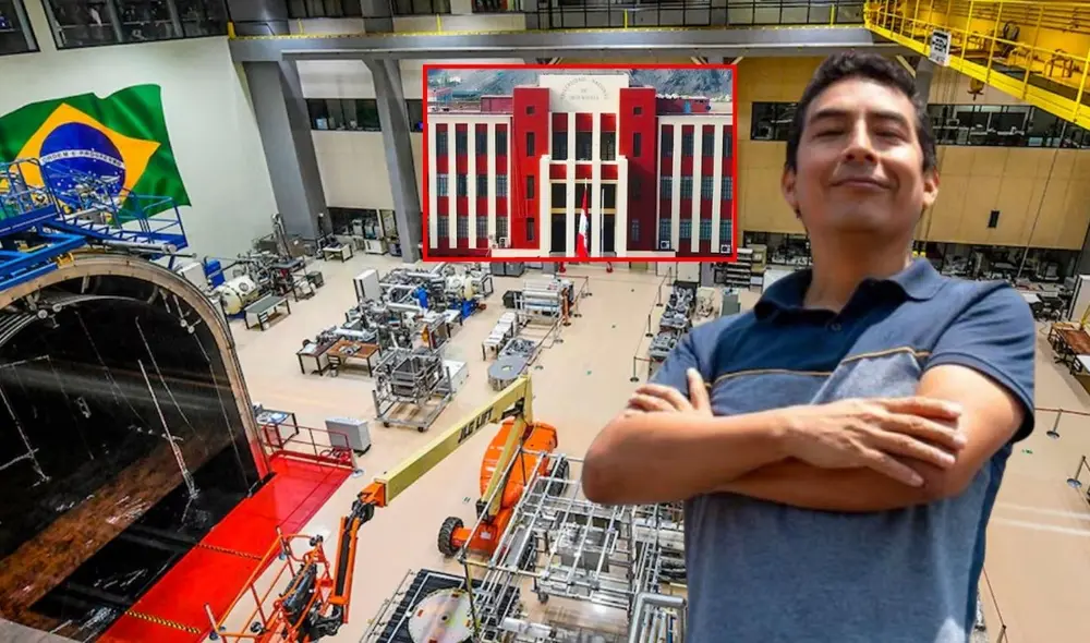 Ingeniero mecánico de la UNI lidera misiones satelitales en Brasil. Foto: composición LR / Andina