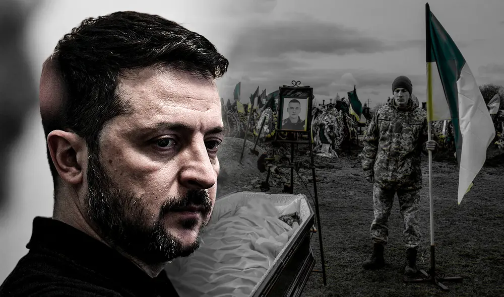 El Registro de Daños para Ucrania ha extendido su cobertura y, desde su apertura en abril de 2024, se han presentado más de 13.000 reclamaciones, que superan los US$821 millones. Foto: composición LR/AFP/Daniel Berehulak/The New York Times.