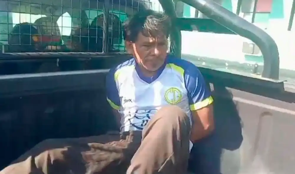 Detención del padre de familia acusado de intentar asesinar a su hija/Foto: Yazmín Araujo Detención del padre de familia acusado de intentar asesinar a su hija/Foto: Yazmín Araujo