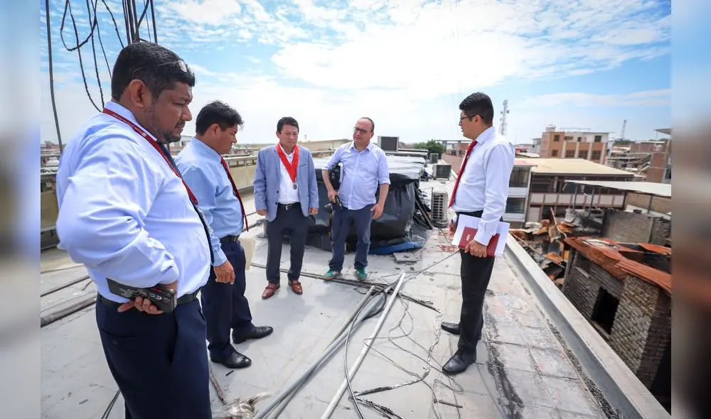 Se acordó que el Instituto Nacional de Cultura autorizará las obras en el monumento, afectado tras un incendio en diciembre.