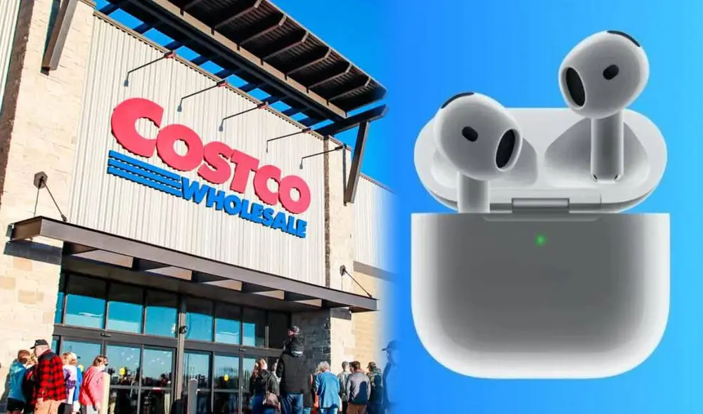Costco remata airpods 4 en la tienda. Foto: composición LR/ USA News Costco remata airpods 4 en la tienda. Foto: composición LR/ USA News