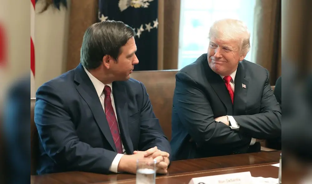 Ron de Santis y Donald Trump realizarían planes migratorias que podrían tener impacto en las deportación de inmigrantes. Foto: Assets