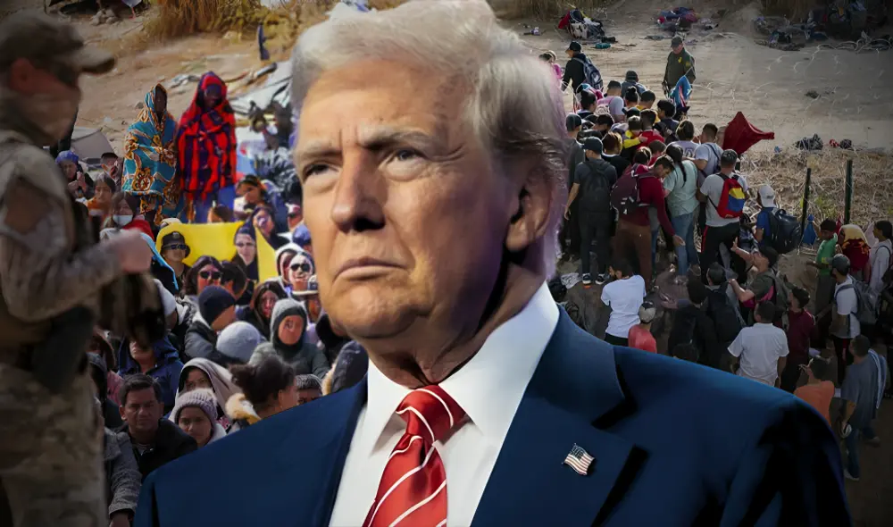 La administración de Donald Trump implementará una nueva línea directa para deportar indocumentados en 2025. Foto: composición LR/CNN