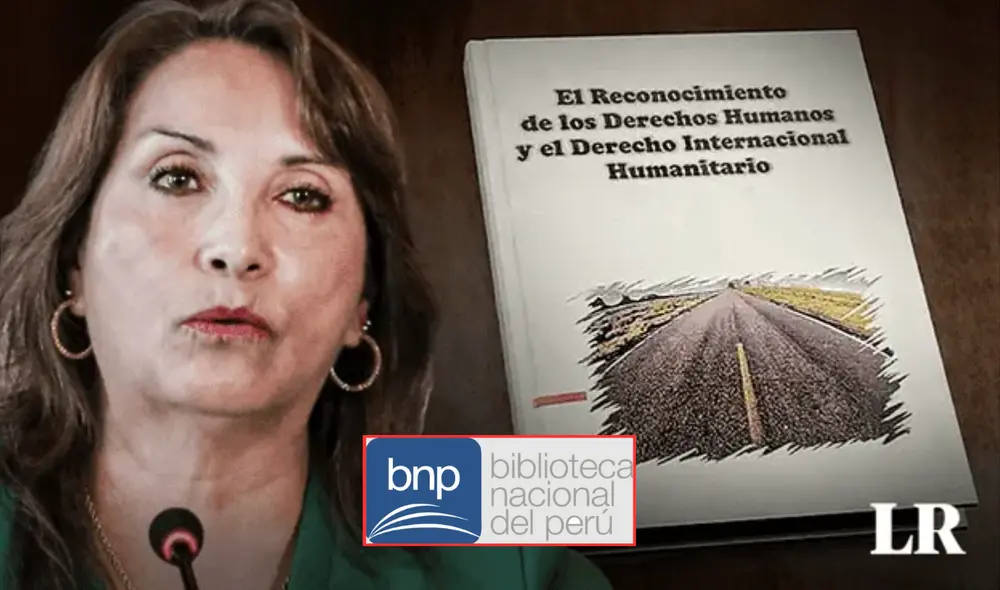 Dina Boluarte habría plagiado el 55% del libro. Foto: composición LR Dina Boluarte habría plagiado el 55% del libro. Foto: composición LR