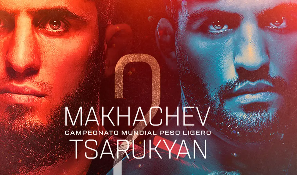 Makhachev vs. Tsarukyan 2 se llevará a cabo en el Intuit Dome, en Inglewood, California. Foto: UFC