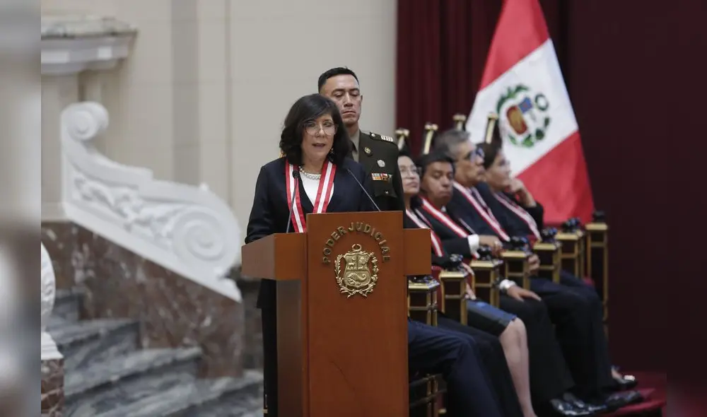 Janet Tello preside el Poder Judicial y el Consejo Ejecutivo del Poder Judicial