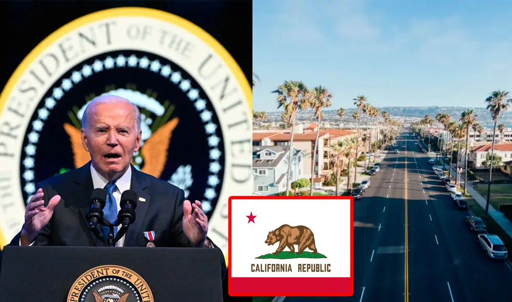 En X, Joe Biden destacó su labor en cuanto a las áreas protegidas en California y se refirió al deber ciudadano. Foto: composición LR/ AFP En X, Joe Biden destacó su labor en cuanto a las áreas protegidas en California y se refirió al deber ciudadano. Foto: composición LR/ AFP