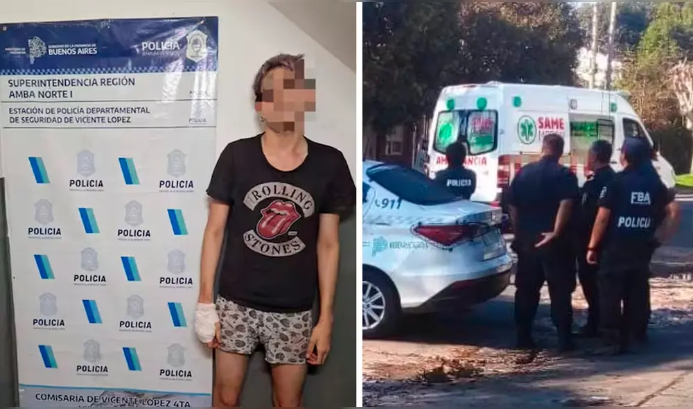 La comunidad de Villa Martelli, Argentina, está conmocionada tras el asesinato de María González, una mujer brutalmente asesinada por su hijo de 19 años en su hogar. Foto: composición LR/La Nación La comunidad de Villa Martelli, Argentina, está conmocionada tras el asesinato de María González, una mujer brutalmente asesinada por su hijo de 19 años en su hogar. Foto: composición LR/La Nación