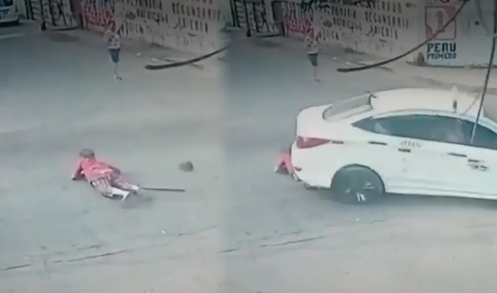 Adulta mayor fue trasladada al hospital Negreiros a fin de atender sus heridas de emergencia/Composición LR/Foto: América Noticias Adulta mayor fue trasladada al hospital Negreiros a fin de atender sus heridas de emergencia/Composición LR/Foto: América Noticias