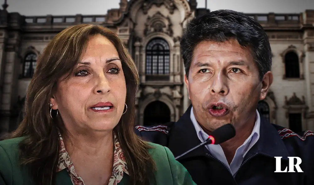 Dina Boluarte fue vicepresidenta durante el Gobierno de Pedro Castillo | Composición: Jazmín Ceras / Foto: La República