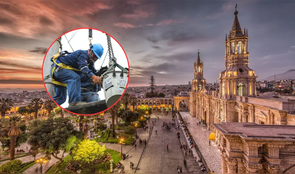 Al menos 5 provincias serán afectadas por corte de luz en Arequipa este próximo fin de semana. Foto: Andina Al menos 5 provincias serán afectadas por corte de luz en Arequipa este próximo fin de semana. Foto: Andina