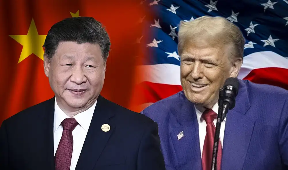 Xi Jinping y Donald Trump dialogan para fortalecer relaciones entre China y Estados Unidos. Ambos líderes coinciden en la importancia de la cooperación bilateral y el respeto mutuo. Foto: AFP Xi Jinping y Donald Trump dialogan para fortalecer relaciones entre China y Estados Unidos. Ambos líderes coinciden en la importancia de la cooperación bilateral y el respeto mutuo. Foto: AFP