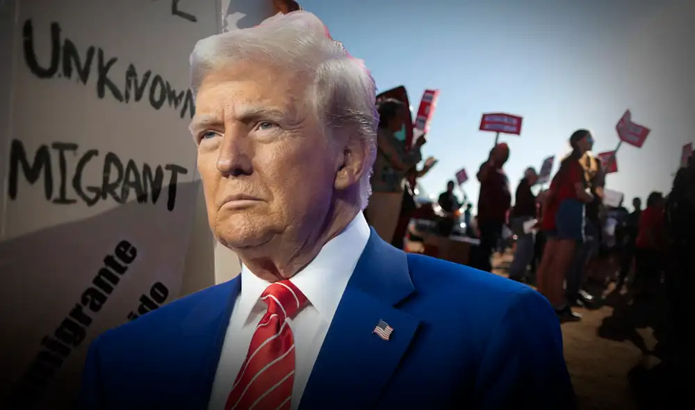 Debido a las políticas de Trump, miles de inmigrantes están apostando por la auto deportación. Foto: Composición LR Debido a las políticas de Trump, miles de inmigrantes están apostando por la auto deportación. Foto: Composición LR