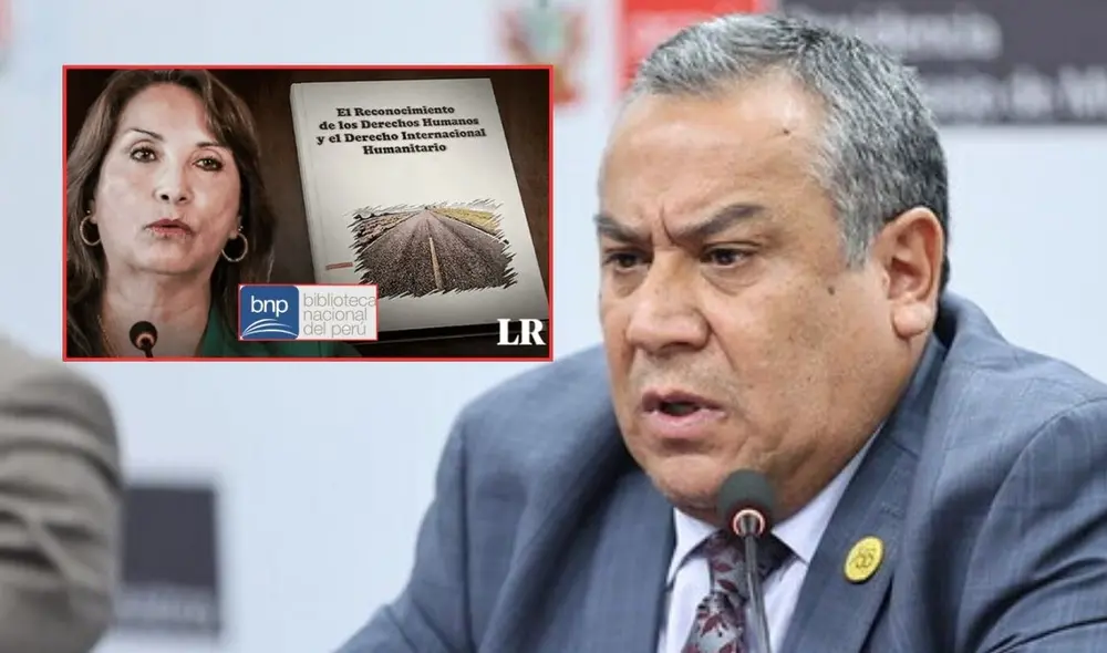 Libro de Dina Boluarte será retirado del registro de la Biblioteca Nacional del Perú | Composición: LR. Libro de Dina Boluarte será retirado del registro de la Biblioteca Nacional del Perú | Composición: LR.