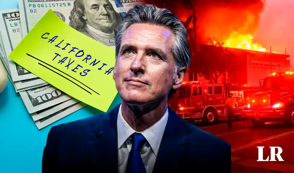 California: Gavin Newsom anuncia una medida que aliviará los pagos por impuestos. Foto: Composición LR