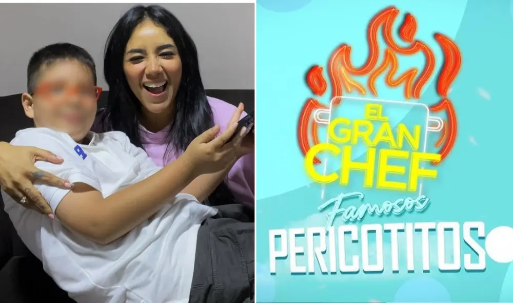 Roxana Molina y su hijo podrían participar en la segunda temporada de 'El gran chef: pericotitos'.. Foto: composición LR/TikTok/Latina