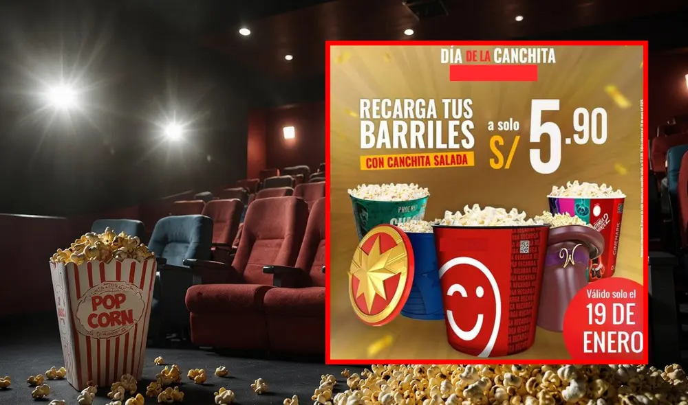 La promoción estará disponible para todos los amantes del cine. Foto: composición LR/Pixabay/Instagram - Cinemark La promoción estará disponible para todos los amantes del cine. Foto: composición LR/Pixabay/Instagram - Cinemark