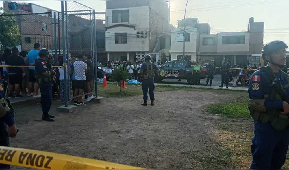 La PNP llegó a la zona para cercarla e iniciar las investigaciones. Foto: Grecia Infante - La República