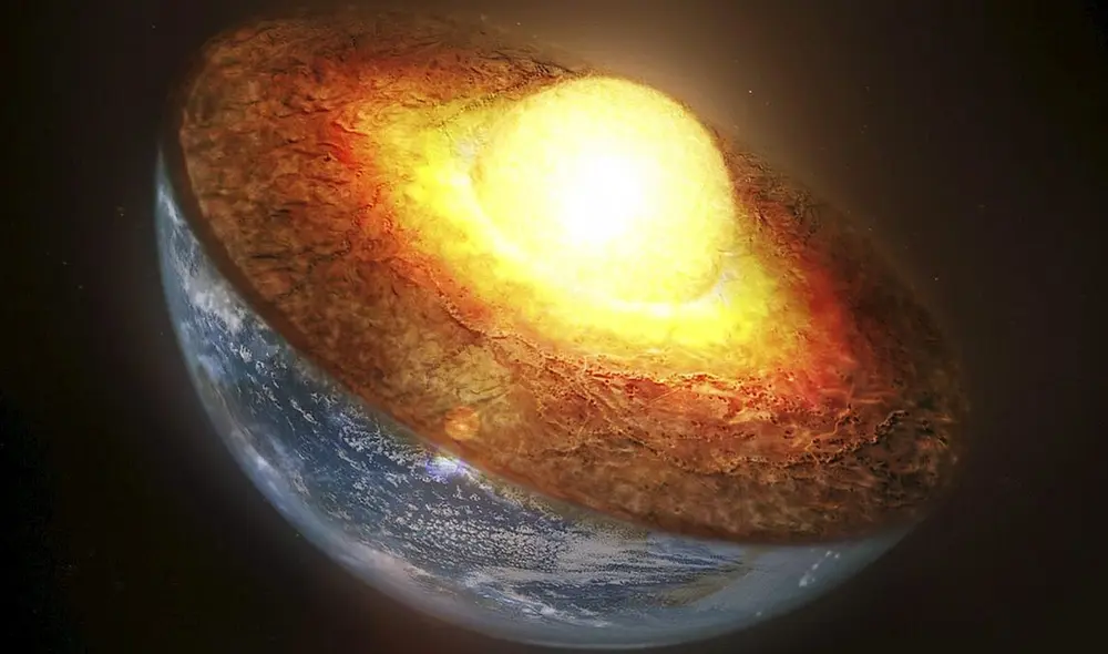 La Universidad Nacional de Australia indicó hace dos años que el núcleo interno de la Tierra podría en realidad tener 2 capas distintas. Foto: El Mundo.