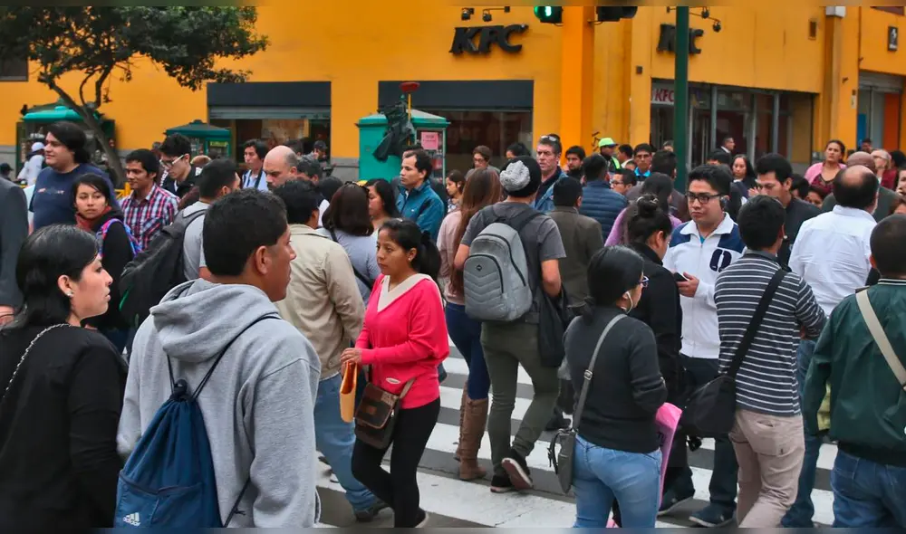 Lima continúa presentando un incremento poblacional. Foto: Andina