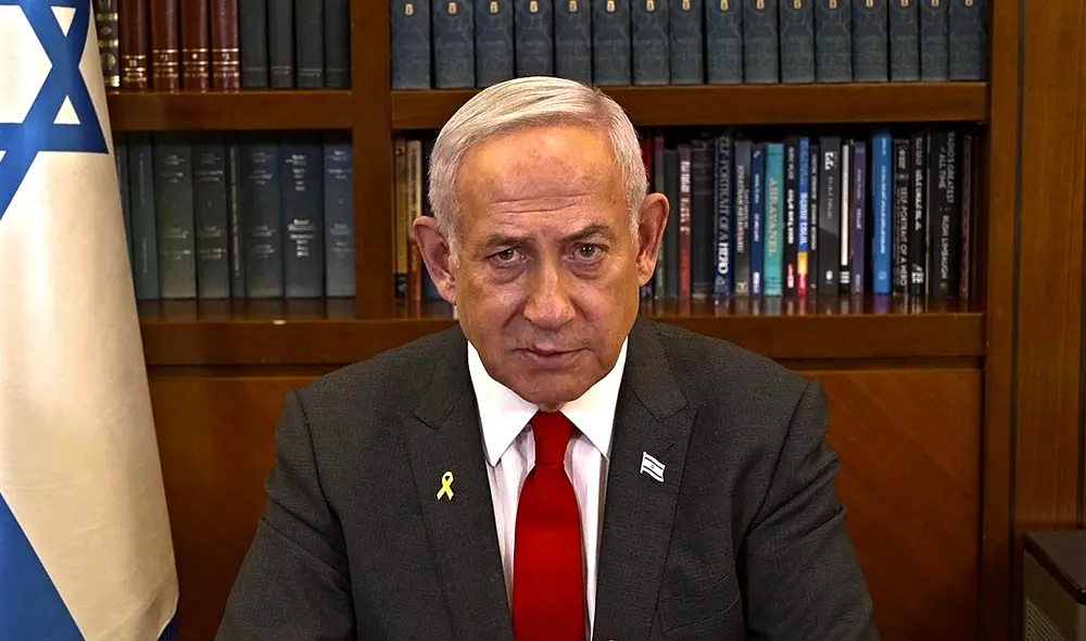 Benjamín Netanyahu y su Gobierno enfrentan críticas internacionales por el impacto humanitario en Gaza, lugar de tensiones constantes. Foto: AFP. Benjamín Netanyahu y su Gobierno enfrentan críticas internacionales por el impacto humanitario en Gaza, lugar de tensiones constantes. Foto: AFP.