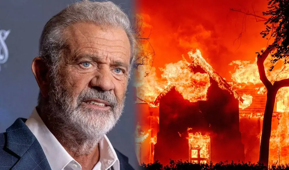 Mel Gibson perdió su casa en Malibú por los incendios en Los Ángeles. Foto: composición LR Mel Gibson perdió su casa en Malibú por los incendios en Los Ángeles. Foto: composición LR