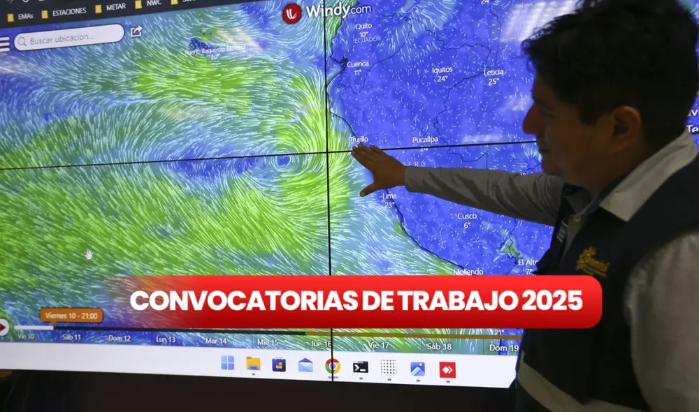Senamhi ofrecerá trabajos en 3 regiones diferentes del Perú. Foto: composición LR/Andina