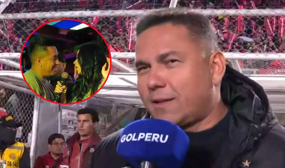 Christian Cueva no cantó en el show musical con Pamela Franco porque está enfocado en su carrera deportiva, comentó Sergio Ludeña, administrador de Cienciano. Foto: composición LR/captura de GolPerú/difusión