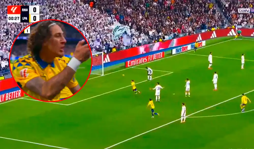 Real Madrid juega en el Santiago Bernabéu ante Las Palmas. Foto: composición LR/captura de pantalla