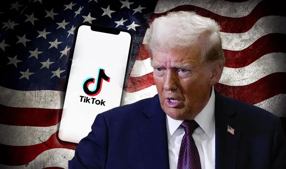 Tras la pronunciación de Donald Trump, TikTok respondió y se encuentra devolviendo cuentas a sus usuarios de USA. Foto: composición LR