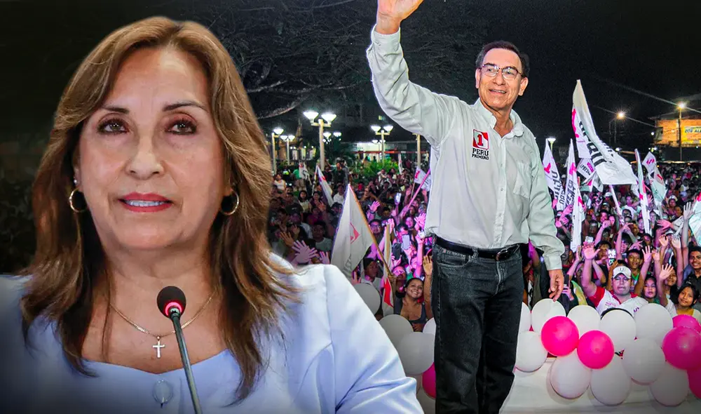 Martín Vizcarra inició, desde hace algunos meses, su campaña presidencial. Foto: composición LR