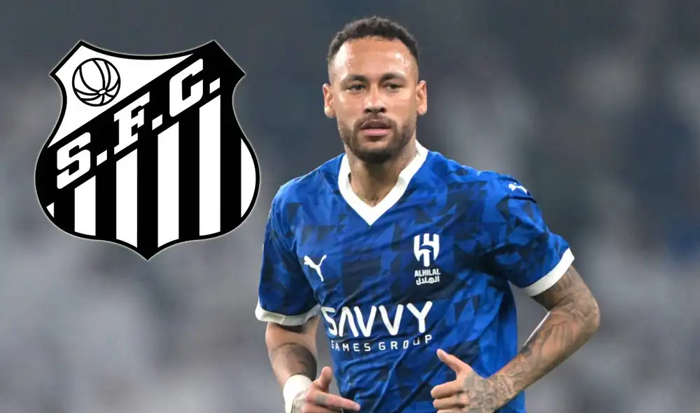 Neymar Júnior llegará al Santos FC a préstamo por los siguientes 6 meses. Foto: composición GLR/AFP