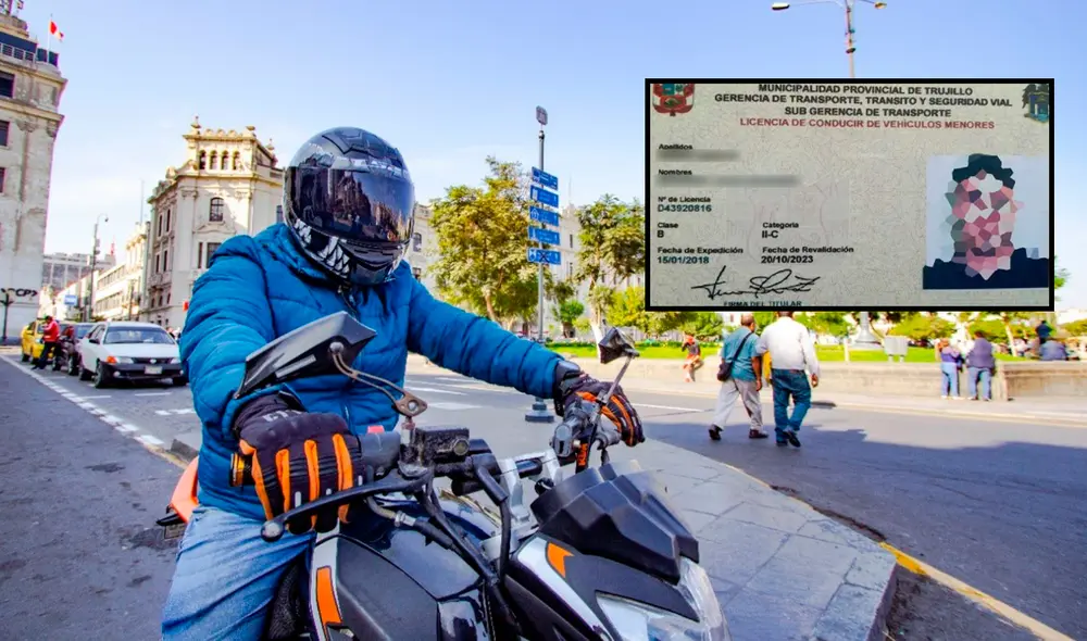 Solo hay 9 municipalidades que están autorizadas para sacar la licencia de conducir para motos. Foto: composición LR/Andina