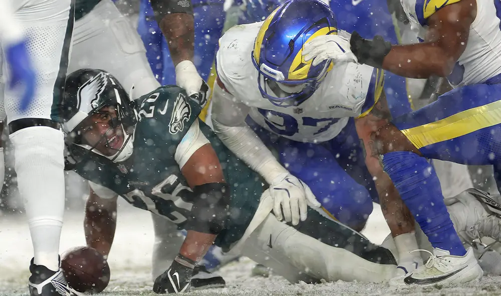 Los Philadelphia Eagles enfrentarán a los Washington Commanders en la final de conferencia NFC. Foto: AFP Los Philadelphia Eagles enfrentarán a los Washington Commanders en la final de conferencia NFC. Foto: AFP