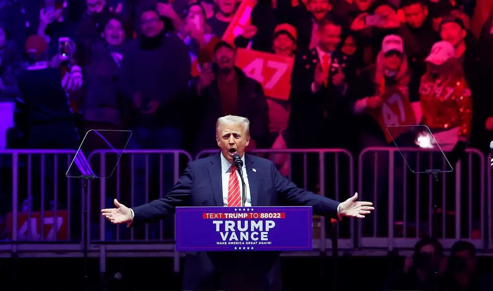 Trump vuelve a ser presidente de Estados Unidos, luego de cuatro años. Foto: AFP Trump vuelve a ser presidente de Estados Unidos, luego de cuatro años. Foto: AFP