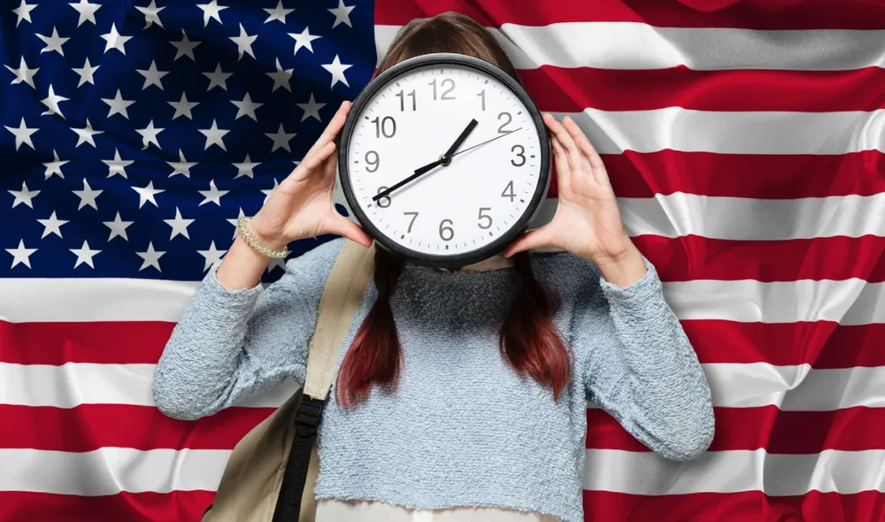 Descubre cuándo y a qué hora mover las manecillas del reloj en USA. Foto: composición LR/Freepik