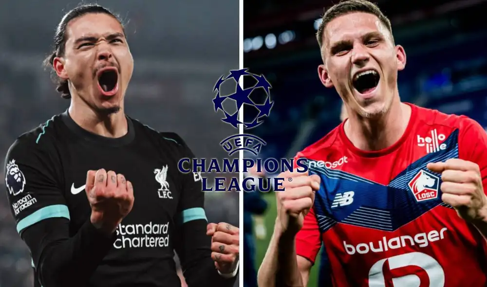 Liverpool es el actual líder de la Champions League con puntaje perfecto. Foto: composición GLR Liverpool es el actual líder de la Champions League con puntaje perfecto. Foto: composición GLR