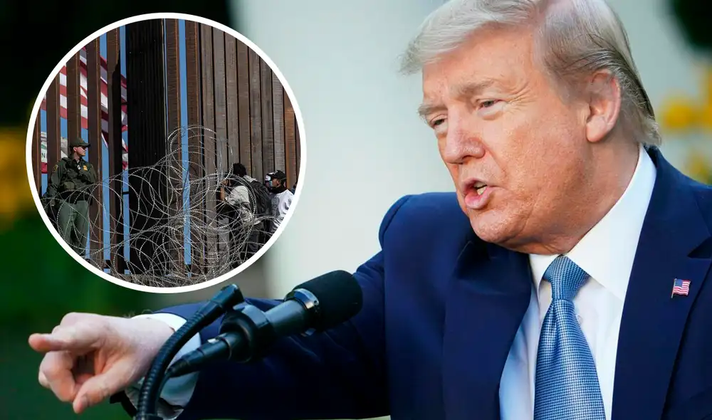 Donald Trump prometió iniciar con las deportaciones masivas en USA lo más rápido posible. Foto: composición LR/AFP