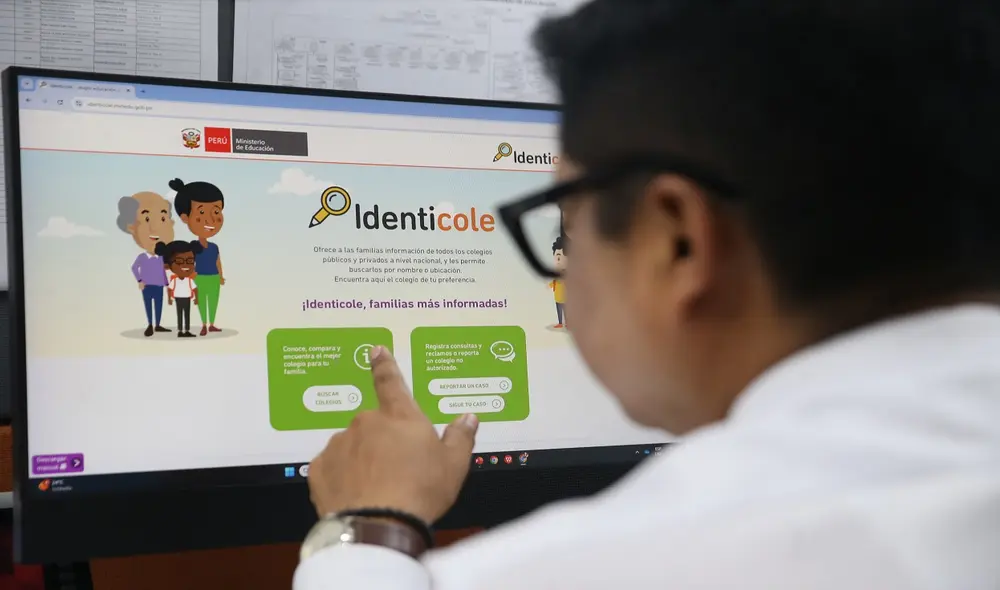 Plataforma digital ayuda a identificar los colegios en Lima. Foto: difusión