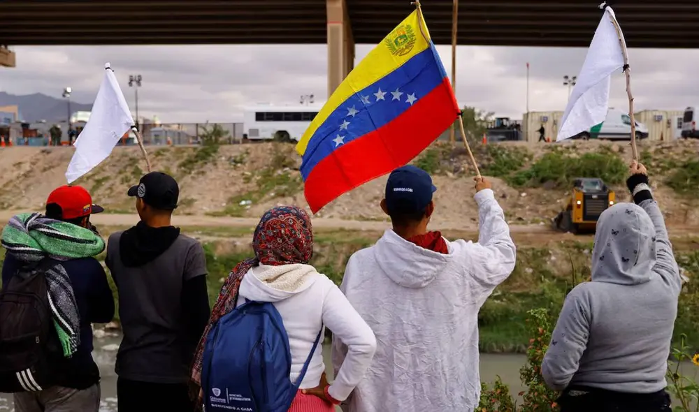 Migrantes venezolanos serán afectados por la deportación masiva que menciona Donald Trump. Foto: Reuters Migrantes venezolanos serán afectados por la deportación masiva que menciona Donald Trump. Foto: Reuters