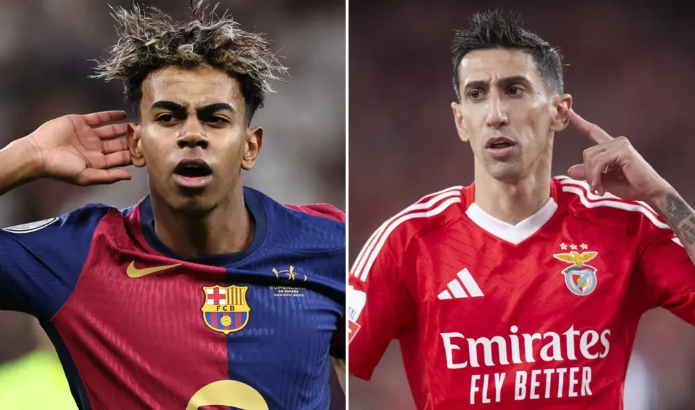 Barcelona y Benfica jugarán en Lisboa por la Champions League. Foto: composición LR/AFP Barcelona y Benfica jugarán en Lisboa por la Champions League. Foto: composición LR/AFP