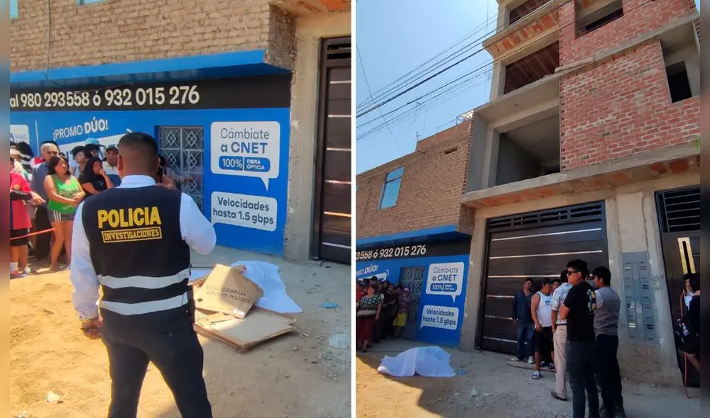 Obrero era un adulto mayor quien trabajaba con otro compañero en la calle Machu Picchu en Chiclayo. Foto: composición LR/Emmanuel Moreno