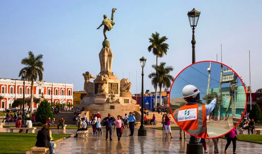 Hidrandina anuncia corte de luz programado en Trujillo y La Libertad del 21 al 25 de enero. Foto: composición LR